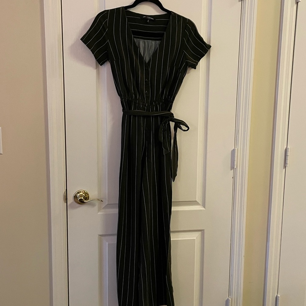 Size small green jumpsuit